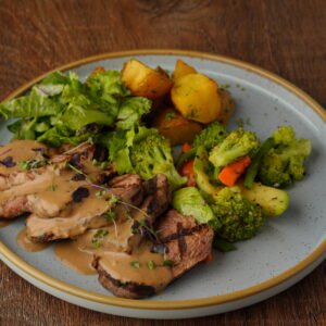 Beef Peffer steak
